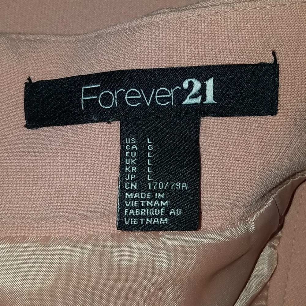FOREVER 21 Lg pink skirt - Picture 5 of 6
